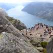 Norwegen Preikestolen