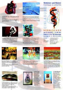 Einladung zur Ausstellung -Medizin und Malerei-